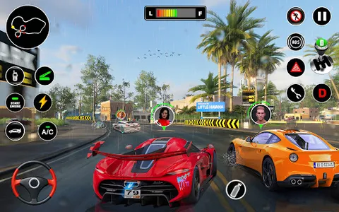 Racing in Highway Car 3D Games screenshot 12