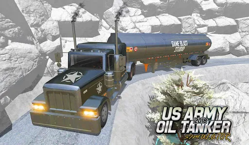 Military Oil Tanker Truck Game screenshot 10