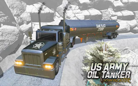 Military Oil Tanker Truck Game screenshot 16