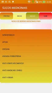 Sucos  Medicinais - A terapia  screenshot 2
