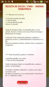 Sucos  Medicinais - A terapia  screenshot 3