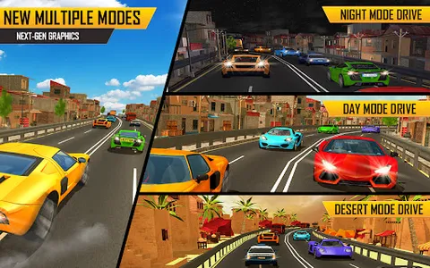 Highway Car Racing 3D Games screenshot 15