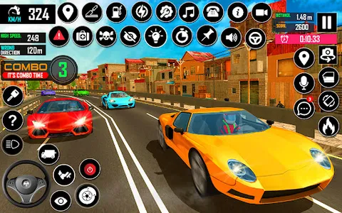 Highway Car Racing 3D Games screenshot 9