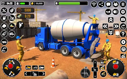 City Heavy Excavator Crane 3D screenshot 11