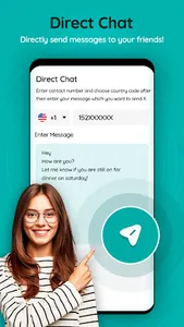 GB Direct Chat & Status Saver screenshot 1