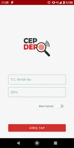 Cep Depo Denetim Sistemi screenshot 9