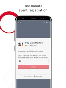 GCB Events screenshot 4
