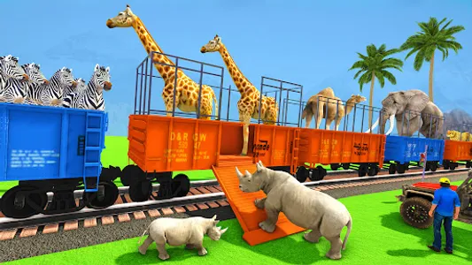 Animal Transport Truck Games screenshot 1