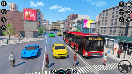 Coach Bus Simulator-Bus Driver screenshot 16