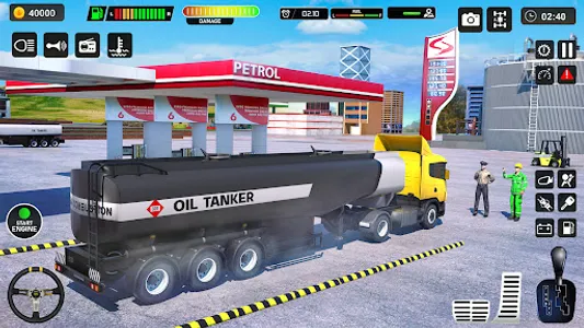 Oil Tanker Truck: Truck Games screenshot 1