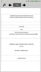 VJTI MTech Computer Guide screenshot 2