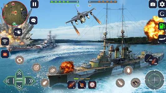 Modern Battleship Warship Navy screenshot 1