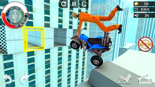 Bike Crash Beam Drive 3D: Deat screenshot 13