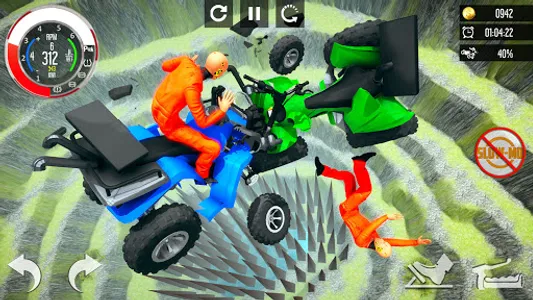 Bike Crash Beam Drive 3D: Deat screenshot 8