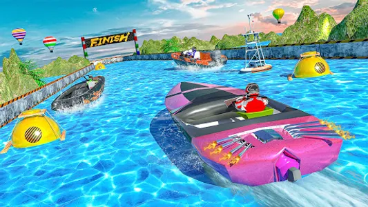 Jet Ski Boat Racing Water Game screenshot 10