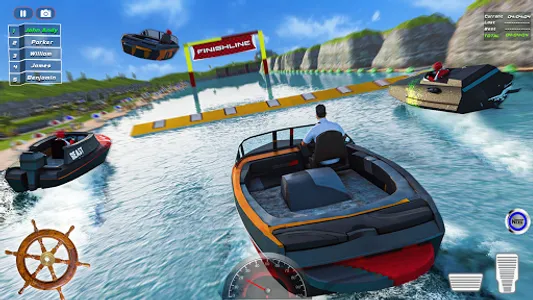 Jet Ski Boat Racing Water Game screenshot 11