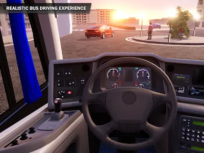 Bus Driving Sim-Offroad Coach screenshot 12