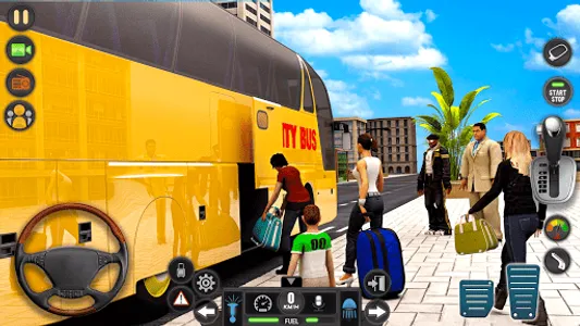 Offroad Bus Simulator Drive 3D screenshot 2