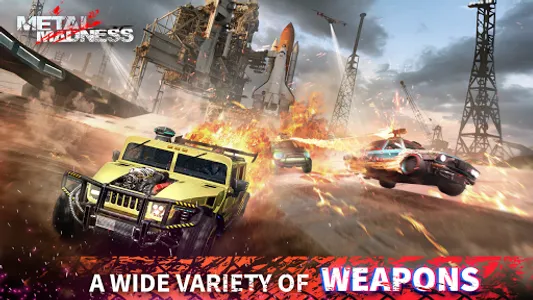 METAL MADNESS PvP: Car Shooter screenshot 0