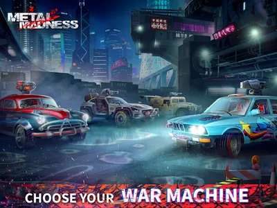 METAL MADNESS PvP: Car Shooter screenshot 11