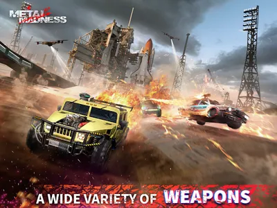 METAL MADNESS PvP: Car Shooter screenshot 8