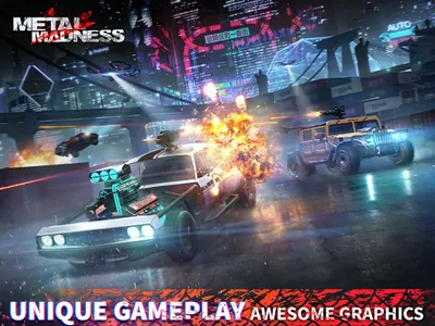 METAL MADNESS PvP: Car Shooter screenshot 9