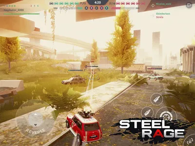 Steel Rage: Mech Cars PvP War screenshot 11