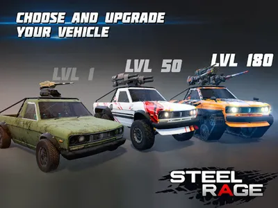 Steel Rage: Mech Cars PvP War screenshot 15