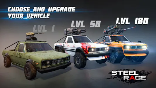 Steel Rage: Mech Cars PvP War screenshot 3