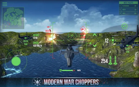 Modern War Choppers: Shooter screenshot 11