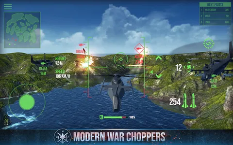 Modern War Choppers: Shooter screenshot 17