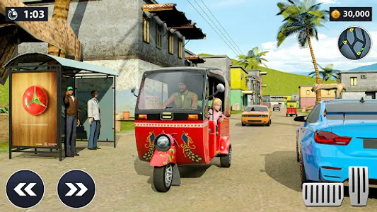 Tuk Tuk Game -Rickshaw Driving screenshot 1