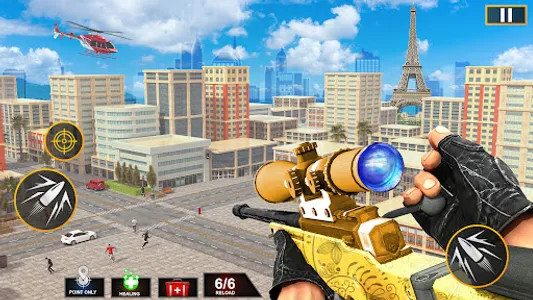 Banduk Game - Sniper Gun Games screenshot 12