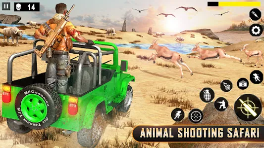 Wild Animal Hunting Games 3D screenshot 14