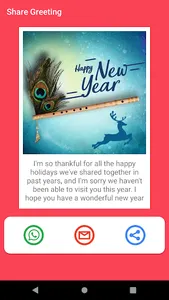 Happy New Year Images & SMS screenshot 13