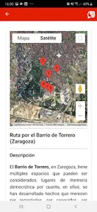 Lugares con Memoria Zaragoza screenshot 3