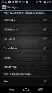 Barcode Scanner Pro screenshot 3