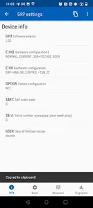 Gefran NFC screenshot 1