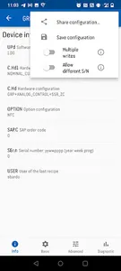 Gefran NFC screenshot 5