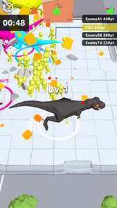 Dinosaur Rampage screenshot 2