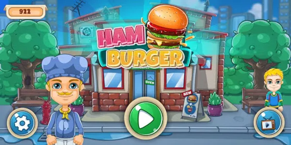 Hamburger - Game Memasak Makan screenshot 0
