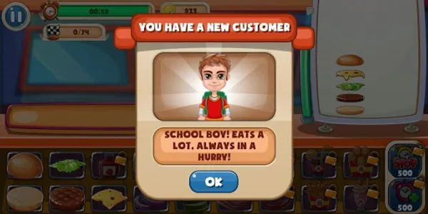 Hamburger - Game Memasak Makan screenshot 5