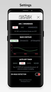 Mark Levinson Headphones screenshot 2