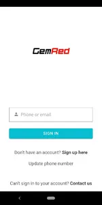 GemRed App screenshot 0