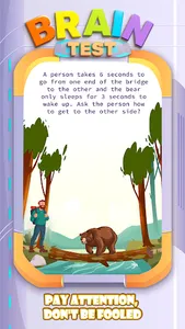 Brain Test: Tricky Quiz Puzzle screenshot 1
