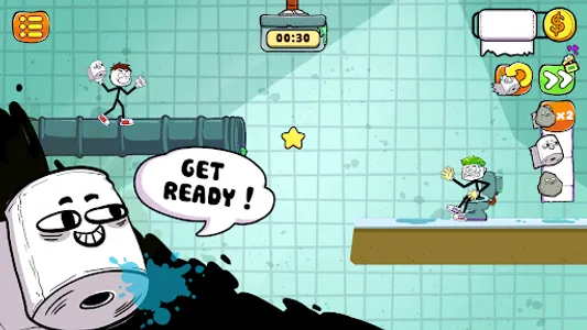 Toilet Toss screenshot 0