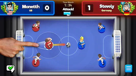 Soccer Royale: Pool Football screenshot 1