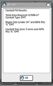 Prysmian Group Conduit Fill screenshot 8