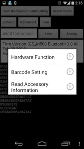 Generalscan SDK Demo screenshot 3