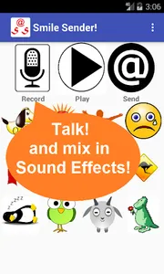 SmileSender! Voice Messenger a screenshot 0